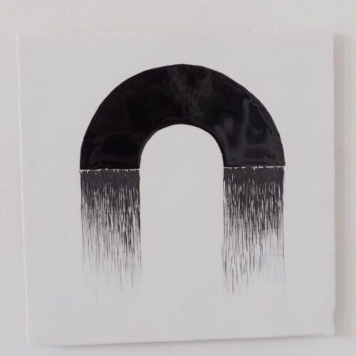 tablet, porselein, 40 x 40 x 2cm