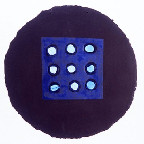 ‘Geen titel’, glas/keramiek, 1998, 60 cm doorsnede ‘Geen titel’, glas/keramiek, 1998, 60 cm doorsnede